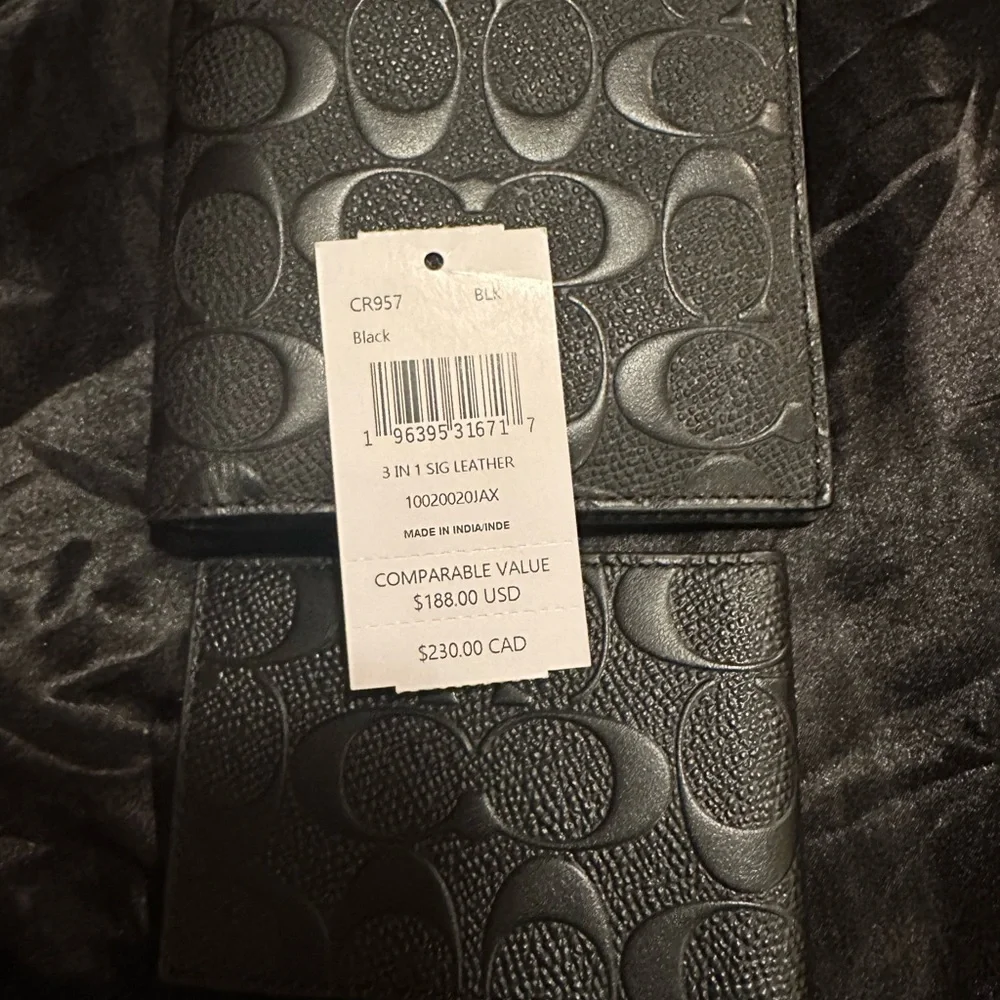 3in1 wallet COACH